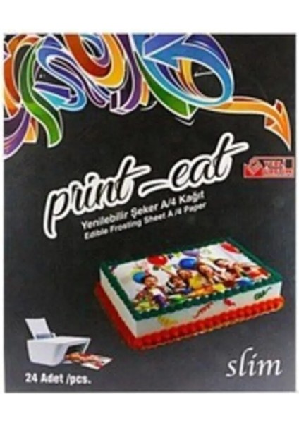 Print-Eat A/4 Yenilebilir Resim Kağıdı