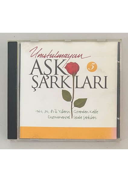 Unutulmayan Aşk Şarkıları – 5 CD 38 Şarkılık Aşk Şarkıları