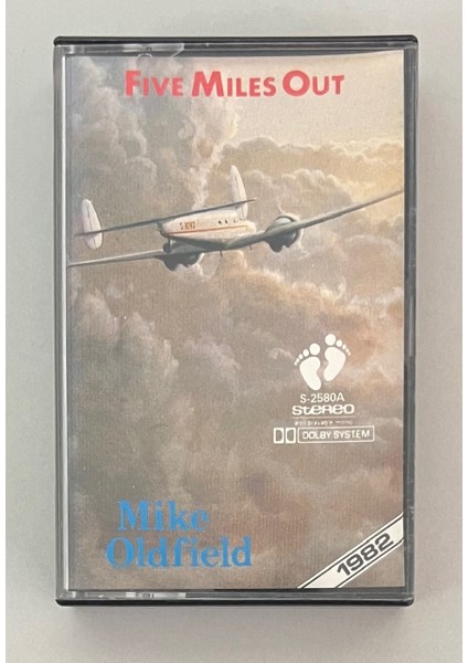 Mike Oldfield Five Miles Out Kaset (Dönem Foot Print Stüdyo Kaset)