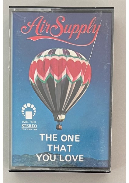 Air Supply The One That You Love Kaset (Dönem Suudi Arabistan Baskı Kaset)