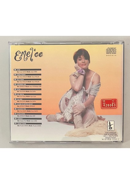 Emelce CD (Orjnal 1994 Dönem Baskı Cd)