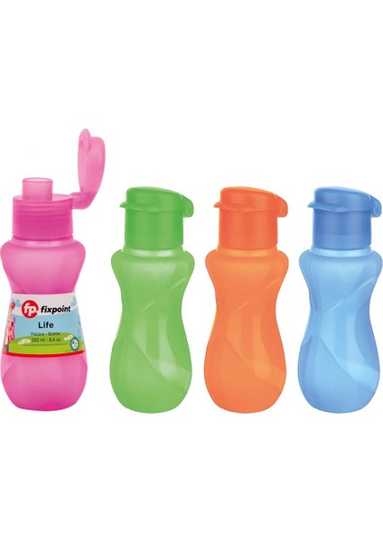 Su Matarası 250ML Fixpoint Life Turuncu P-7512