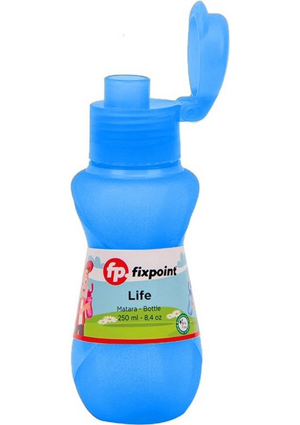 Su Matarası 250ML Fixpoint Life Mavi P-7512
