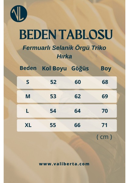 Fermuarlı Selanik Örgü Triko Hırka - Ekru