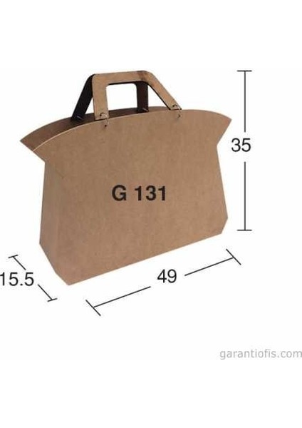 Hobi-Art G 131 Boyanabilir Ahşap Gazetelik Obje