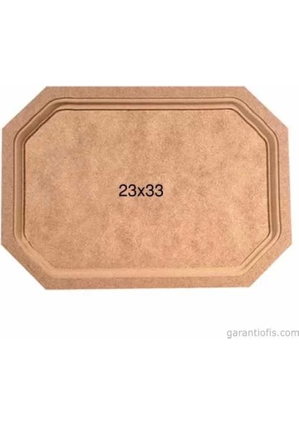 Hobi-Art T 700 Ahşap Dekoratif Tepsi Obje