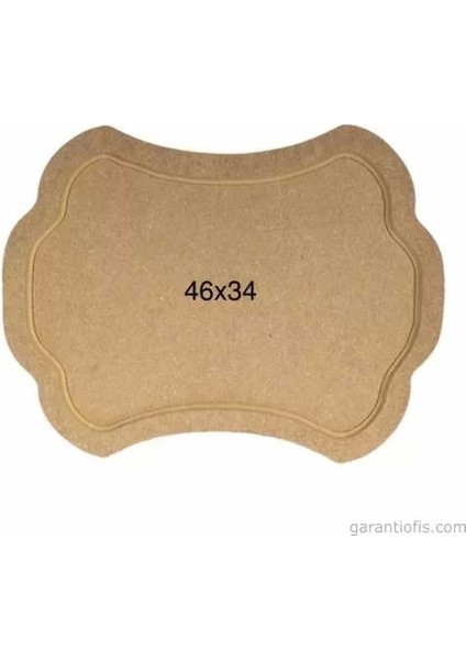 Hobi-Art T 719 Ahşap Dekoratif Tepsi Obje