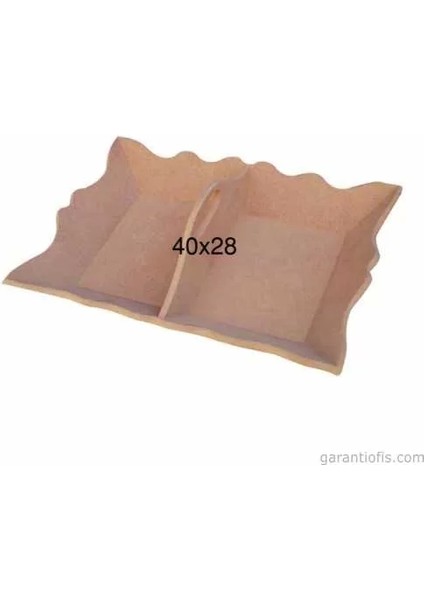 Hobi-Art T 712 Ahşap Dekoratif Tepsi Obje