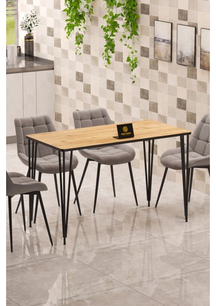 60 x 120 cm metal ayaklı mutfak masası yemek masası çalışma masası