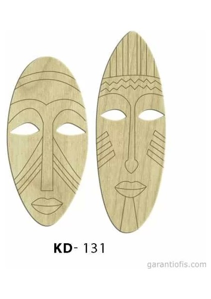 Hobi-Art Kd 131 Dekoratif Mini Ahşap Obje