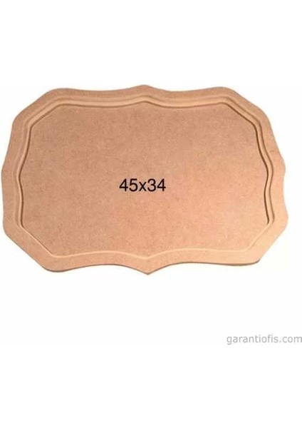Hobi-Art T 696 Ahşap Dekoratif Tepsi Obje