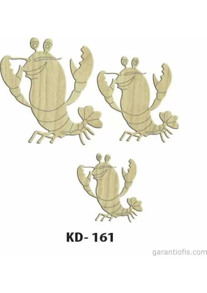 Hobi-Art Kd 161 Dekoratif Mini Ahşap Obje
