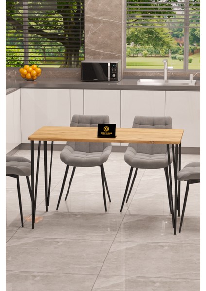 60 x 120 cm metal ayaklı mutfak masası yemek masası çalışma masası