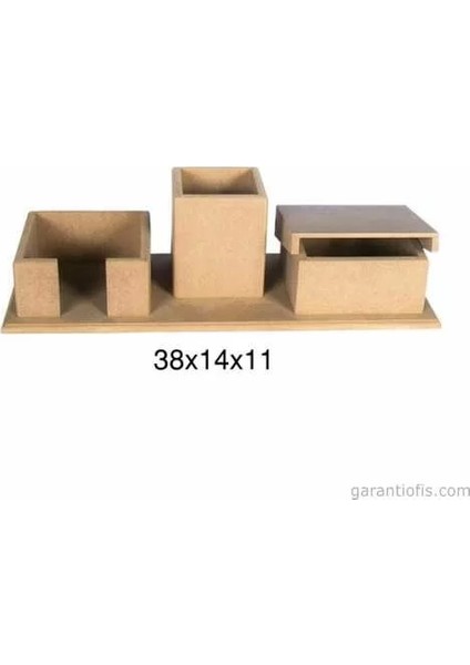 Hobi-Art F 778 Dekoratif Ahşap Kalemlik Seti
