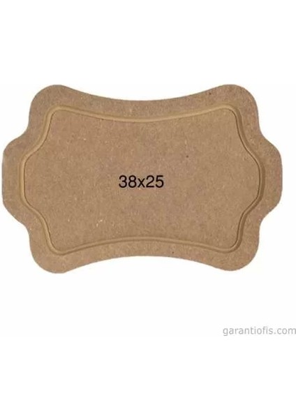 Hobi-Art T 720 Ahşap Dekoratif Tepsi Obje