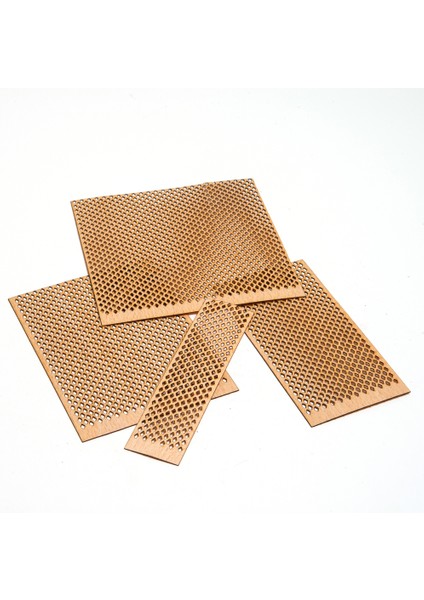 Delikli model ( baklava ) ahşap mum fitili ve yapışkanlı fitil sehpası 40 adet ( 75mm x 100mm x 0,5mm )