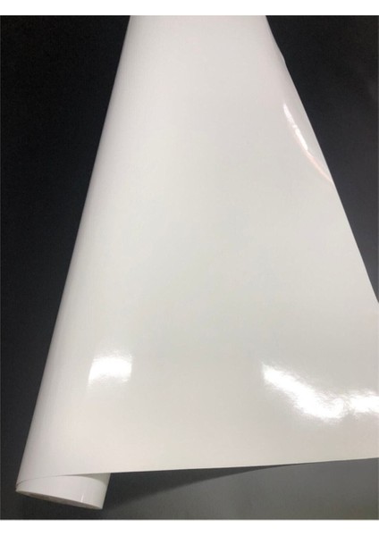 Parlak Beyaz Yapışkanlı Folyo Mutfak Dolap ve Mobilya Kaplama Folyosu 126CMX2MT indirimleri