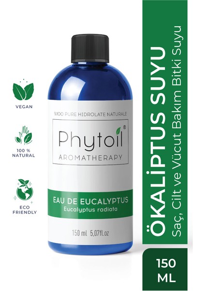 Okaliptus Suyu- Saç, Cilt ve Vücut Bakım Bitki Suyu- Phytoıl Eau De Eucalyptus 150 ml