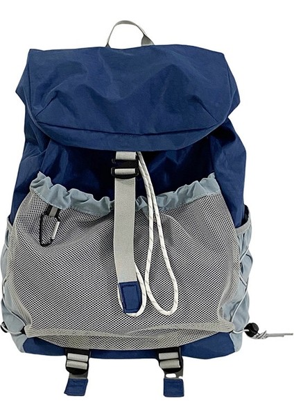 Basit Renk Uyumlu Hafif Yürüyüş Sırt Çantası (Yurt Dışından)