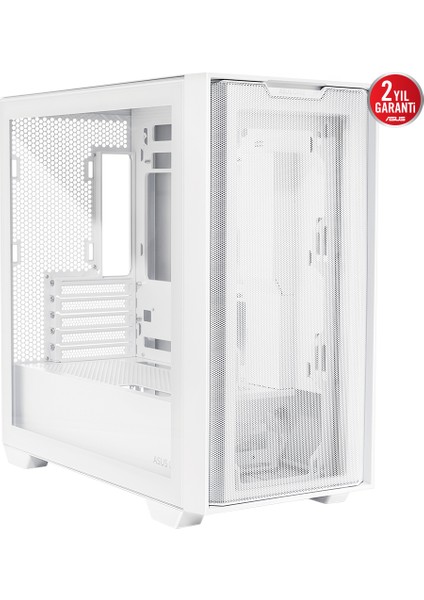 A21 Plus 360MM Atx Psu Destekli Fanlı Micro-Atx Beyaz Mid Tower Kasa