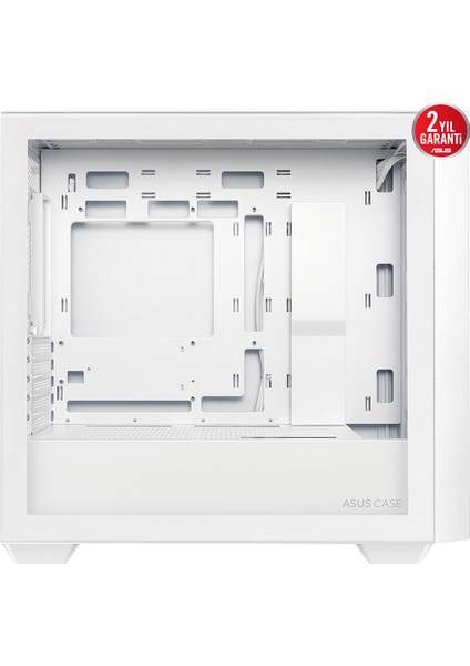 A21 Plus 360MM Atx Psu Destekli Fanlı Micro-Atx Beyaz Mid Tower Kasa