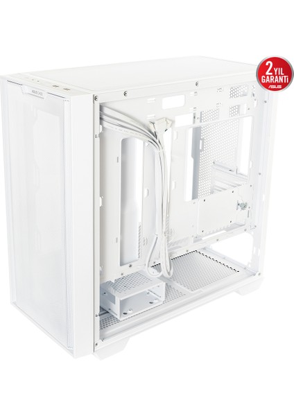 A21 Plus 360MM Atx Psu Destekli Fanlı Micro-Atx Beyaz Mid Tower Kasa