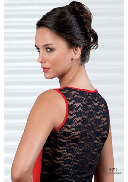 Modlive Şahinler Bayan Arkası Tüllü Atlet B343 modelleri