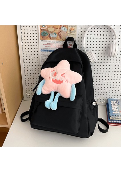 Sevimli Karikatür Yıldız Okul Kadın Kolej Tarzı Çocuk Ilköğretim Okul Sırt Sınıflar Geziler Için Çanta (Yurt Dışından)