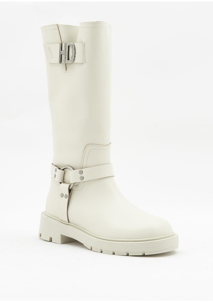 Myerson Kadın Bej Deri Çizme fiyatları