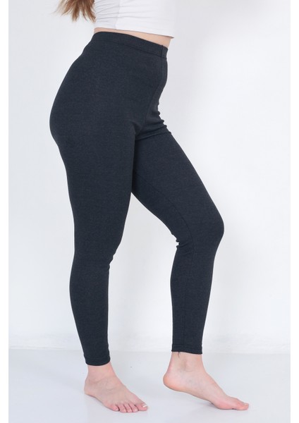 | Kışlık Termal Kadın Tayt ( Antrasit ) Renk Pamuklu fırsatları