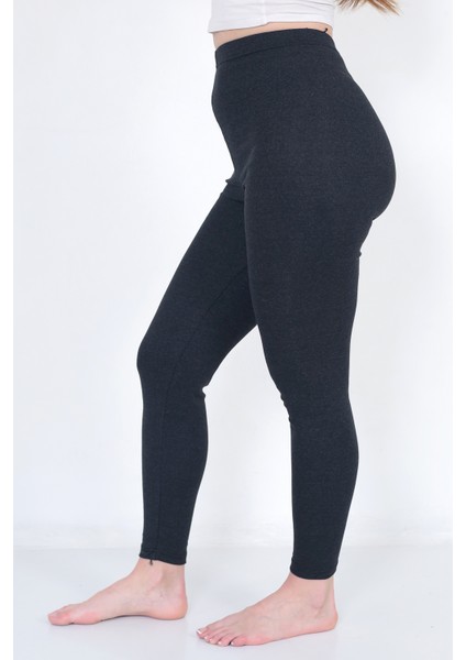 | Kışlık Termal Kadın Tayt ( Antrasit ) Renk Pamuklu indirimleri