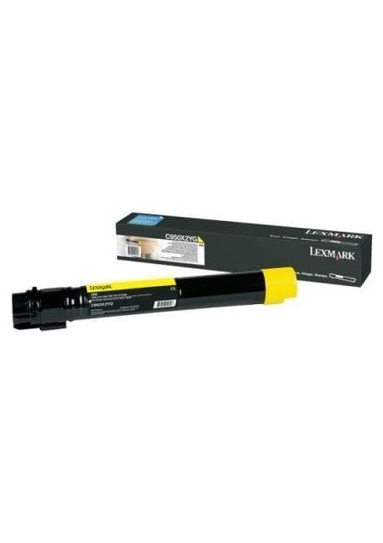 C950X2YG Sarı Yellow Orjinal Toner C950 / X950 Kutusuz