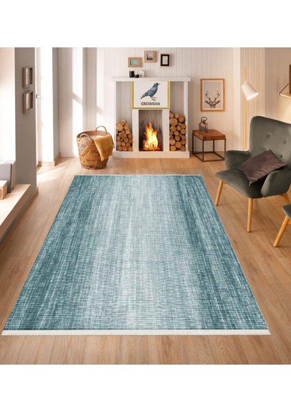 Kaymaz Taban Makinada Yıkanabilir Salon Halısı Mutfak Yeni Model Halı Yolluk