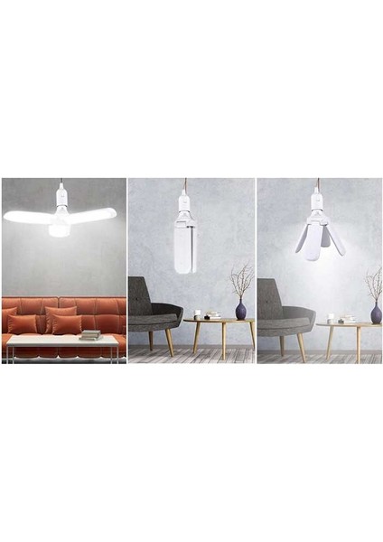 Ct 1152 42 W Pervane LED Ampül Beyaz Işık 6400K modelleri