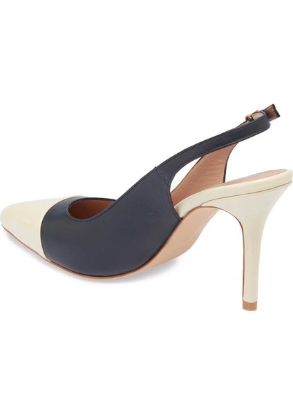 Lacivert Deri Kadın Stiletto - K24I1AY67374-O15 Lacivert