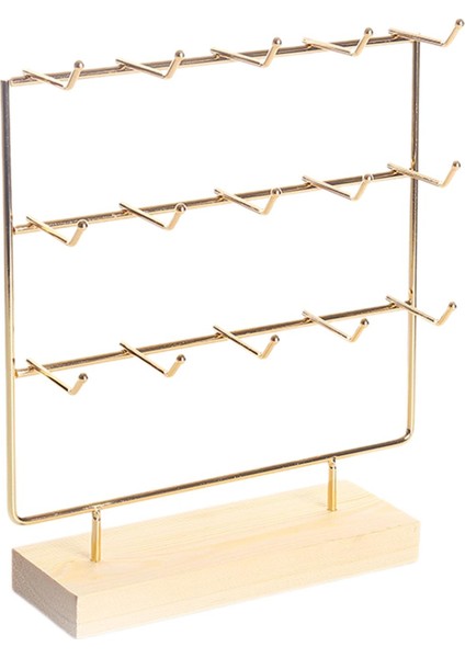 3 Katlı Küpe Tutucu Standı Kadın Kızlar Hediye Saklama Küpe Takı Düzenleyici (Yurt Dışından) fiyatları