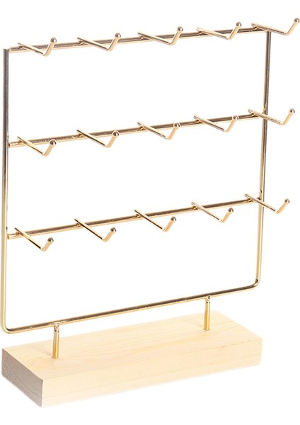 3 Katlı Küpe Tutucu Standı Kadın Kızlar Hediye Saklama Küpe Takı Düzenleyici (Yurt Dışından) indirimleri