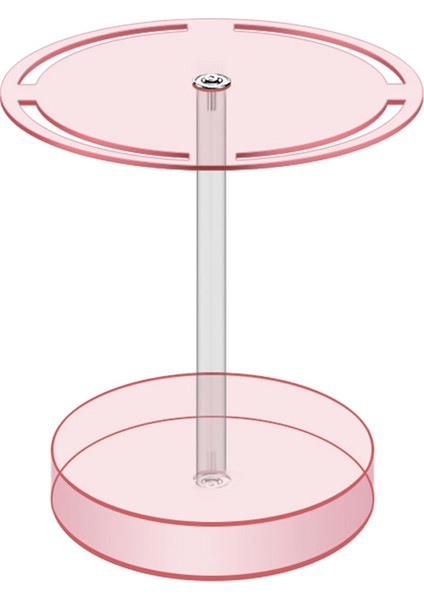 Ük Standı, 360 Derece Dönebilen Akrilik Güneş Üğü , Şeffaf (Yurt Dışından)