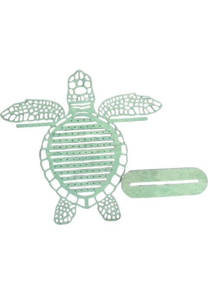 Kaplumbağa Mücevher Düzenleyici Küpe Rafı Mücevher Düzenleyici Yeşil (Yurt Dışından) modelleri