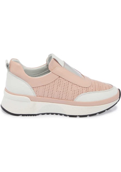 Pudra Hakiki Deri Kadın Sneaker - K24I1AY67354-A67