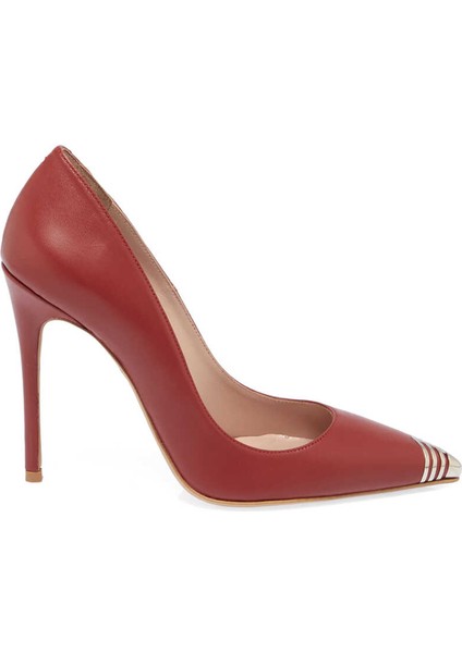 Taba Hakiki Deri Kadın Stiletto - K24I1AY67390-R34