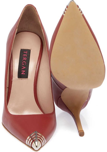 Taba Hakiki Deri Kadın Stiletto - K24I1AY67390-R34