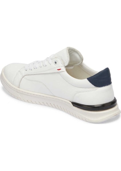 Beyaz Hakiki Deri Erkek Sneaker - E24I1AY56846-L80 fiyatları