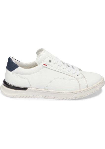 Beyaz Hakiki Deri Erkek Sneaker - E24I1AY56846-L80 modelleri