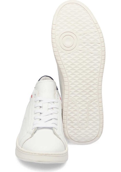 Beyaz Hakiki Deri Erkek Sneaker - E24I1AY56846-L80 fırsatları