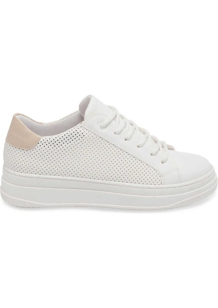 Beyaz Vegan Kadın Sneaker - K24I1AY67362-Q3Y Beyaz
