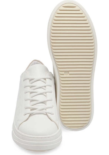 Beyaz Vegan Kadın Sneaker - K24I1AY67362-Q3Y Beyaz