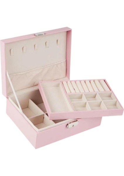 Uzay Mücevher Tutucu Hediye Kutusu Kolye Seyahat Pembe (Yurt Dışından) indirimleri