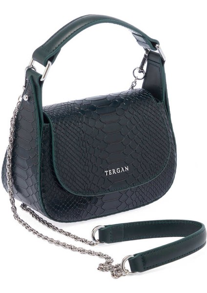 Yeşil Hakiki Deri Kadın El Çantası - S24Y1BC80199-R8F fiyatları