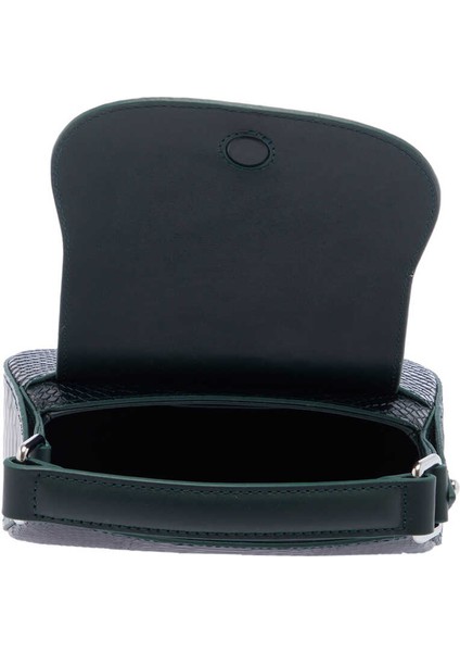 Yeşil Hakiki Deri Kadın El Çantası - S24Y1BC80199-R8F fırsatları